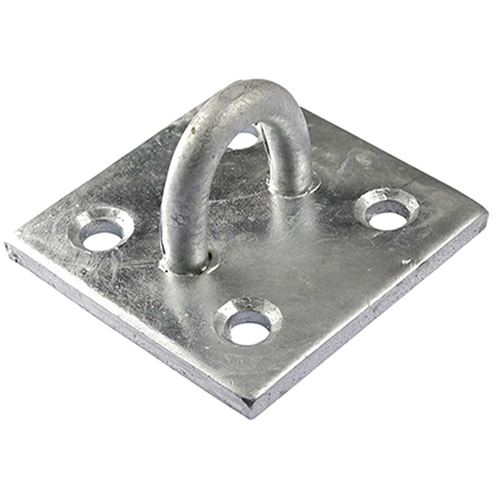 Timco Staple Plate Anchor Chain Rope Wire With Fixings Hot Dipped Galvanised 2""