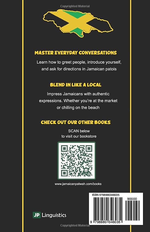 Jamaican Phrasebook: Learn Patois with 300+ Words and Phrases for Everyday Use & Travel (Includes Audio) (How to Speak Jamaican Patois) - Image 2