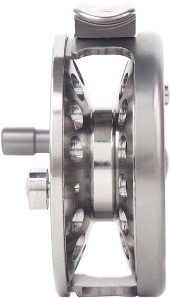 Kołowrotek Muchowy, Kołowrotek Muchowy Aluminiowy Kołowrotek Do Wędkowania Pod Lodem Lewostronne/Praworęczne Koło Do Wędkowania Podlodowego 50 Mm 60 Mm Zimo, Dia 50MM Left, 2