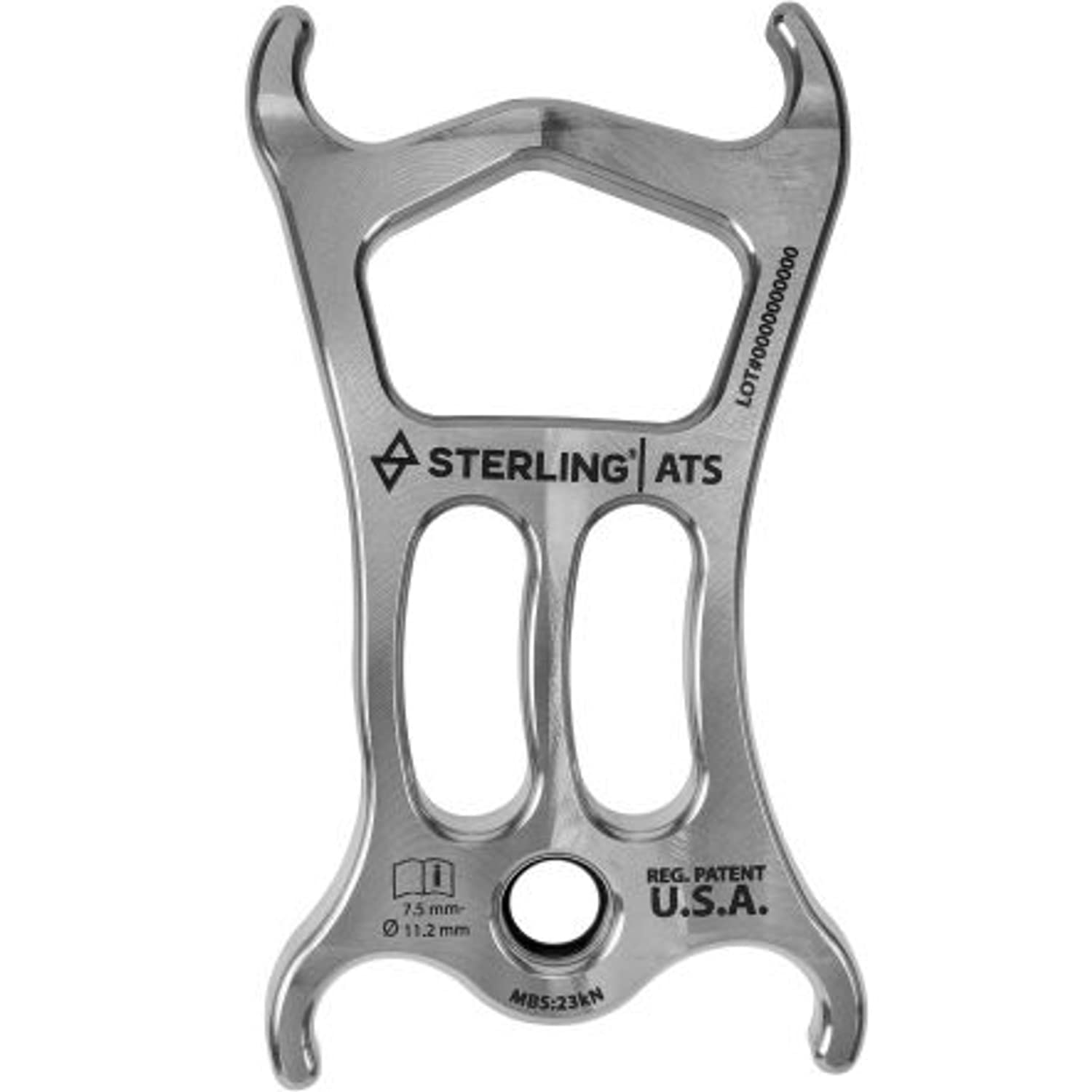 Sterling ATS Belay Device - Silver
