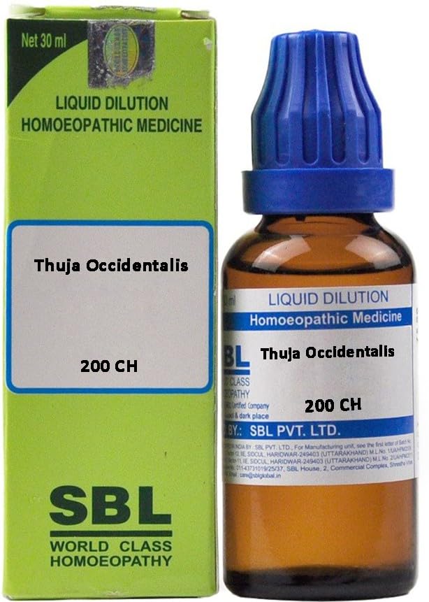 Amazon.com: Happy heal SBL's Thuja Occidentalis 200 Dilution 30 ml : Health  & Household