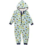 Splash About Fleece Lined All in One Puddle Suit, After Swim Onesie, Bugs Life 6-12 Months