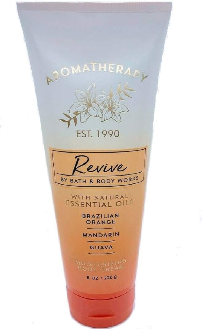 Bath and Body Works Aromatherapy Revive Body Cream 8 Ounce