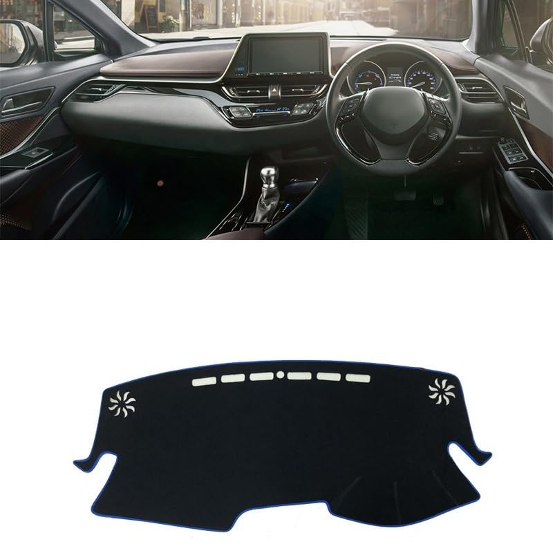 Tapis anti-dérapants pour tableau de bord Toyota C-HR 2016-2023