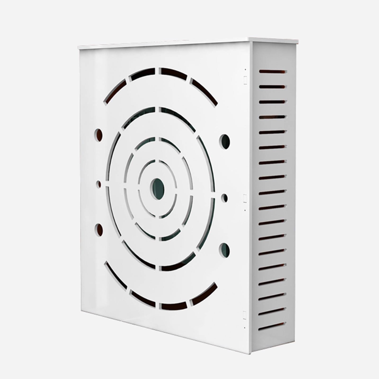 Armario de pared moderno para oficina y salón con balda superior para decoración