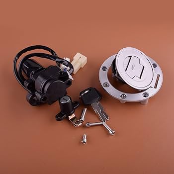 Amazon.com: ciciTree Motorcycle Ignition Switch Seat Gas Cap