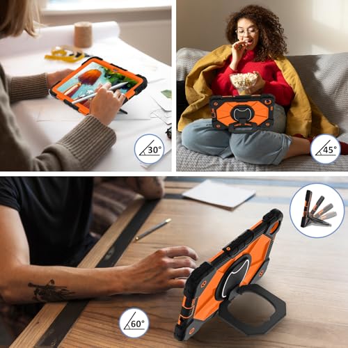 Carcasa resistente para Redmi Pad 2 SE de 9.7 pulgadas con soporte antichoque 2026 4