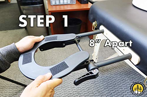 DevLon NorthWest Massage Table Face Cradle Replacement Flat Adjustable Cradle Head Support (Adjustable Flat) - Thumbnail 4