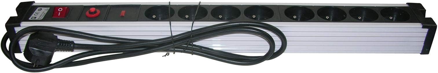 Franelec Hama Surge Protector AC 230 V – 8 Output Connector (S)