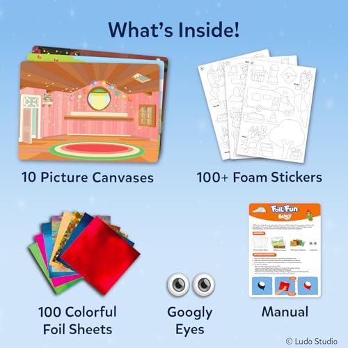 Image of Skillmatics Bluey Foil Fun - Mess-Free Art & Craft Kits for Kids, DIY Creative Activity, Travel Toys, Gifts for Girls & Boys Ages 4, 5, 6, 7, 8 and Up