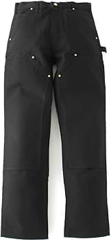 USA製　カーハート　B01 W31 L32 ダブルニー　ブラック Carhartt カーハート B01 DOUBLE FRONT WORK DUNGAREE ダック
