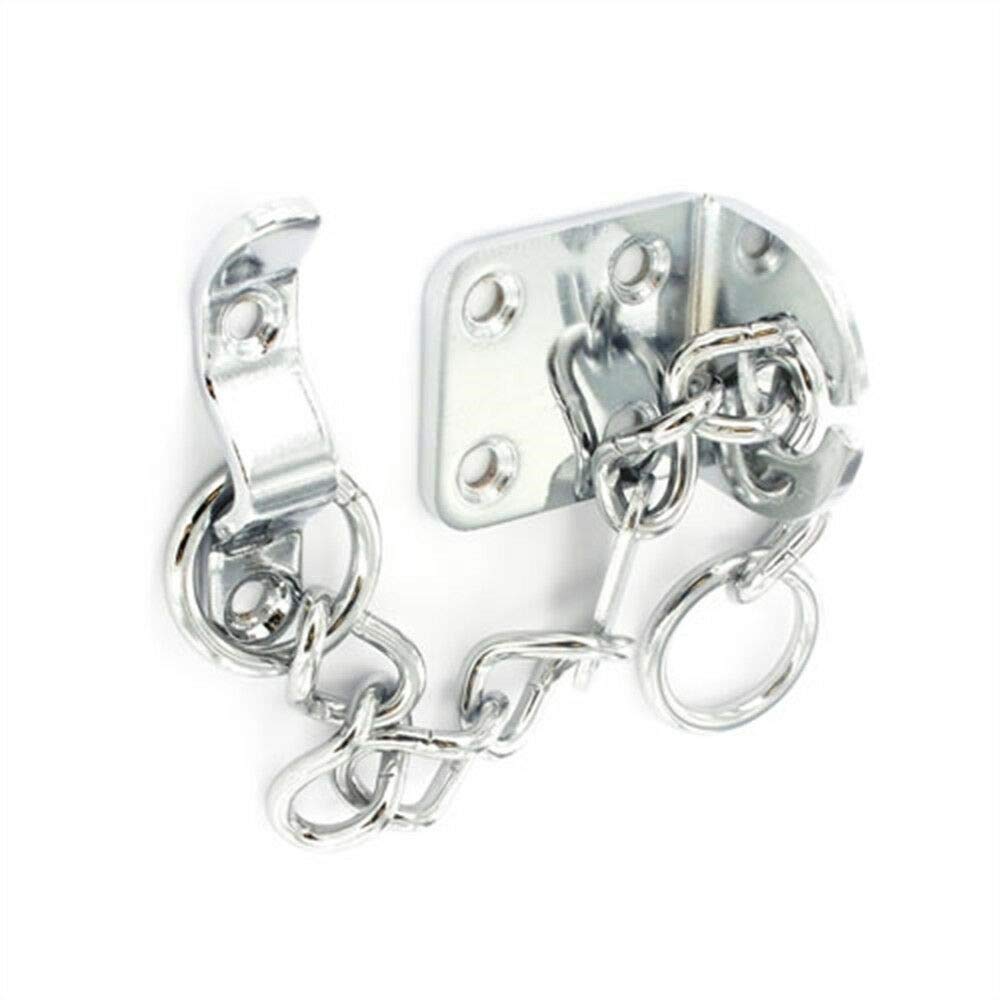 Door Security Chain Restrict Unique Narrow Design to Fit All Door Types & Sizes, Secure & Reliable Door Chain for Safer Caller Identification CEN071