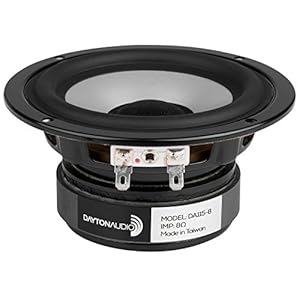 DAYTONAUDIO Dayton Audio DA115-8 4 Aluminium Cone Woofer