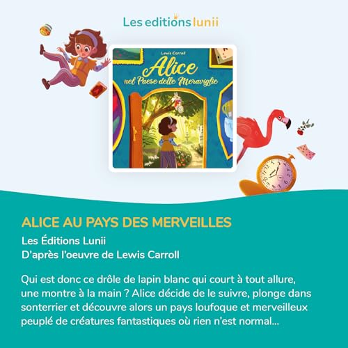 Livre audio interactif Lunii pour Ma Fabrique à Histoires Alice aux pays des merveilles - vue 4