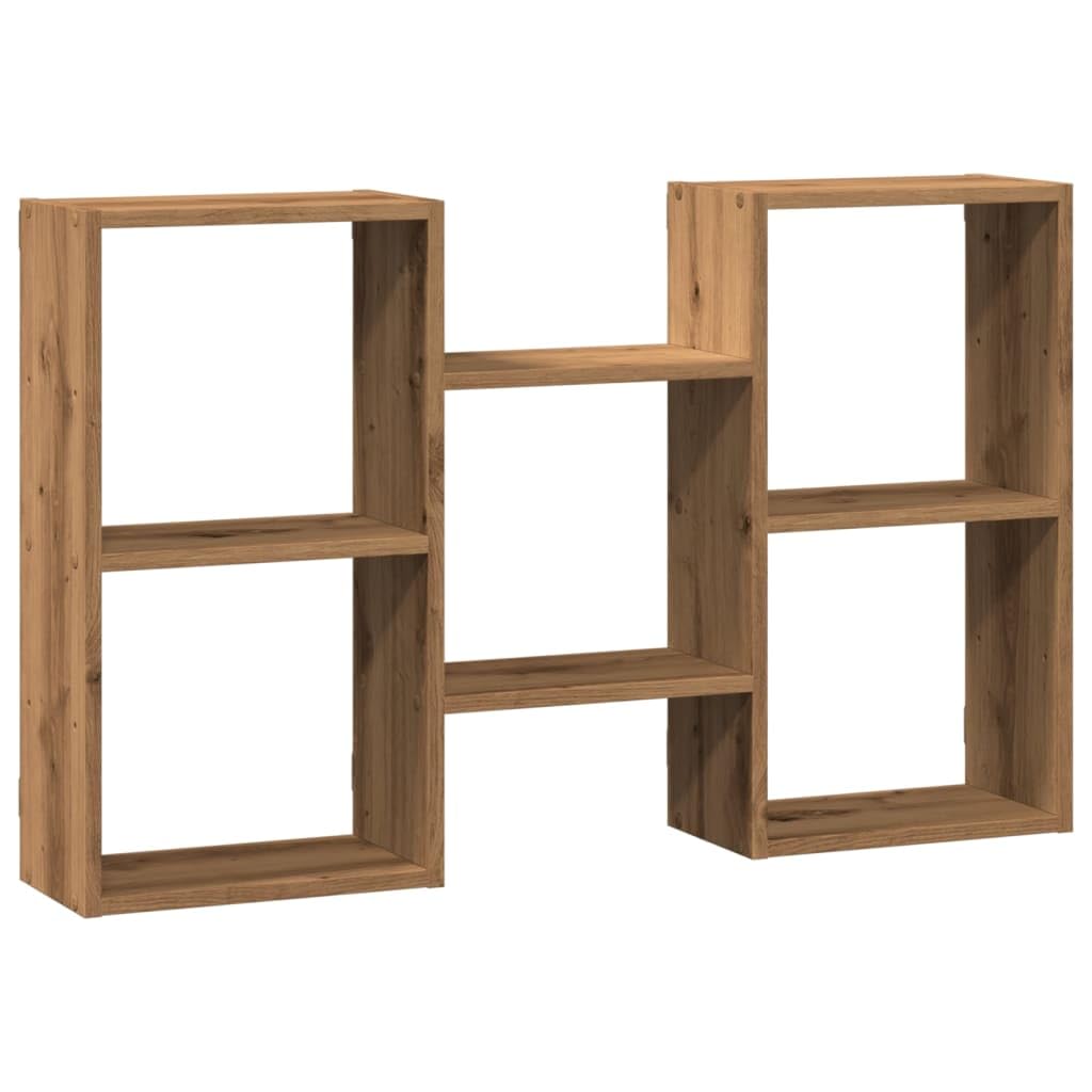 Tidyard Étagère Murale chêne Artisanal 96x18x60 cm Bois d'ingénierie Tablette Flottante Étagère à Plantes, Murale de Rangement pour Salon, Salle de Bain, Chambre, Couloir, Cuisine, Bureau