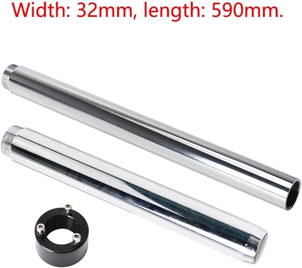 Microscope Kit for Stereo Electron Microscope Column 25-32mm Diameter Extension Rod Increase lengthening Assembly Accessories Microscope Lens Adapters(32mm Plus Long 590mm)