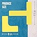 Pickleball Court Markers Kit, Portable Pickleball Court Marking Kit with Tape Measure and Carrying Bag, Throw Down Markers for Outdoor Indoor Tennis Badminton