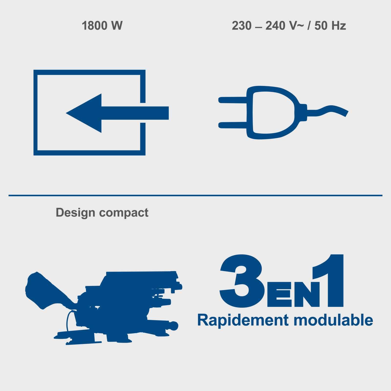 Scheppach Scie HM100T | Scie à onglet Radiale | Scie sur table | Scie pendulaire | 1800W | Lame Ø254mm 60 dents | Légère & Robuste | Fonte en aluminium associe qualité et durabilité