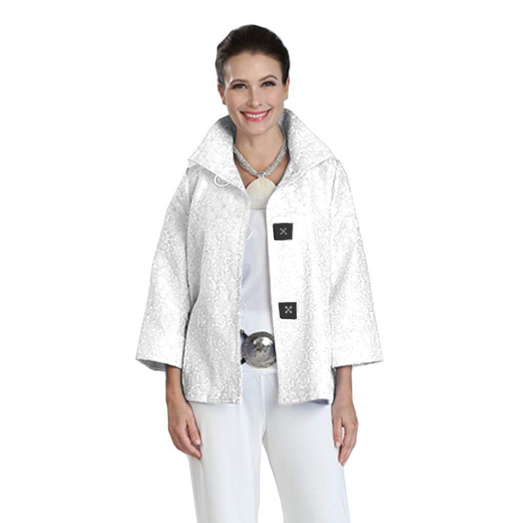 IC CollectionJacquard High-Low Jacket - 8460J