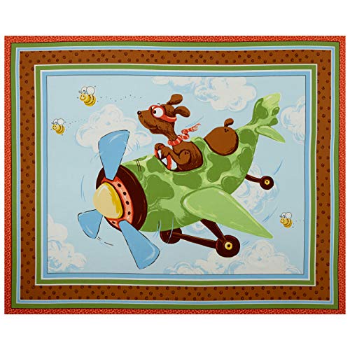 Susybee Zig Flying Ace Dog Quilt & Play Mat 36