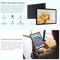 Whitedeer Android Tablet 10 Zoll - Android 15 Octa Core Gaming Tablet mit 20GB+64GB+1TB TF, Tablet PC mit OTG-Übertragung und Wi-Fi 6G, Widevine L1,5000mAh - Schwarz – Ansicht 7