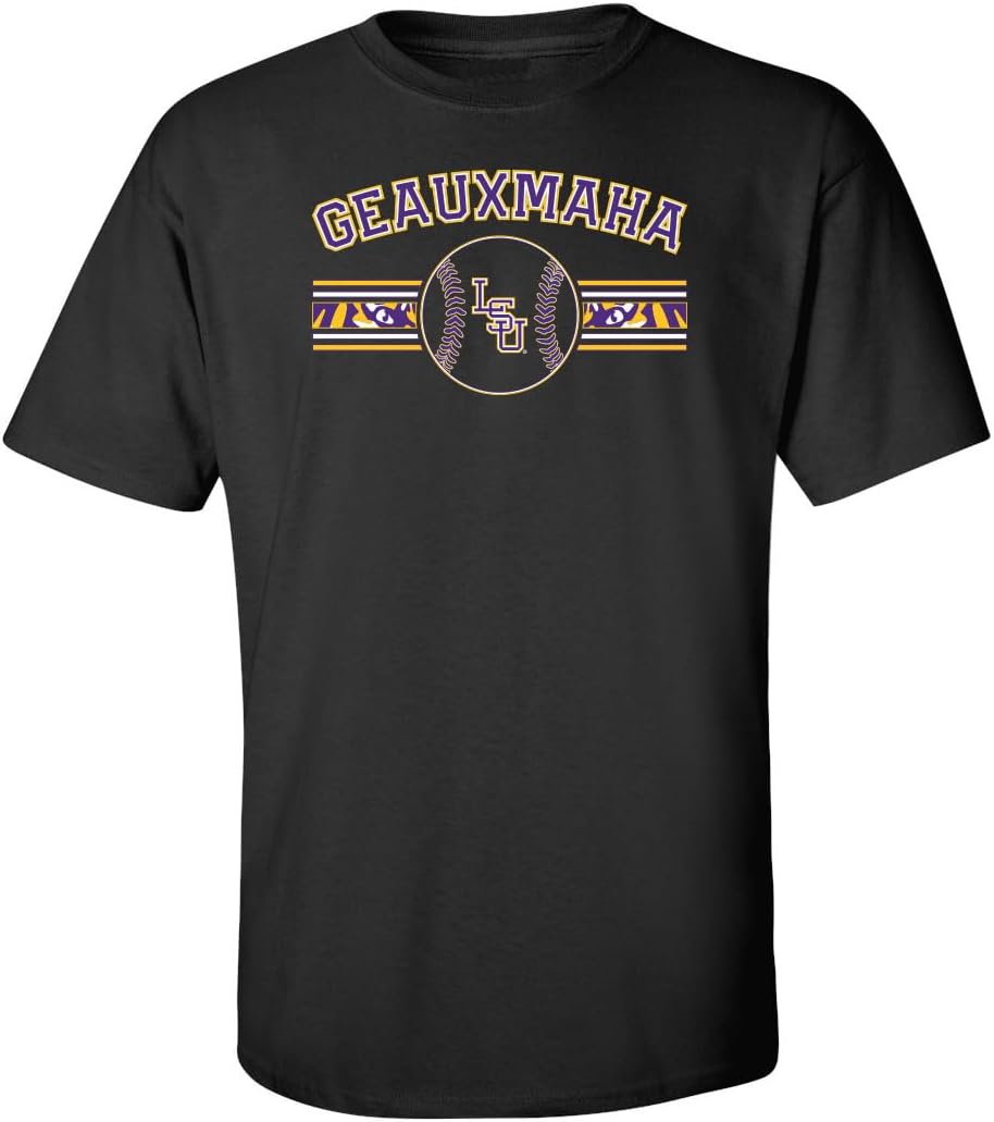 CornBorn LSU Baseball Shirts - LSU Tigers Baseball Apparel - Pick Your Design