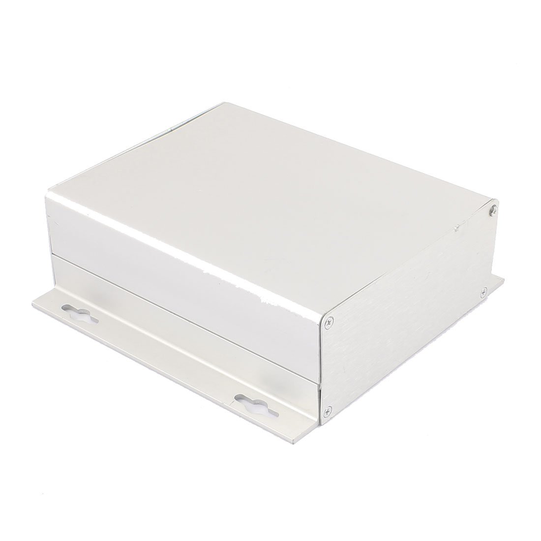 Aexit 158 x 150 x 52mm Multi-purpose Electronic Extruded Aluminum Enclosure Silver Tone (c1e6ba3c809a20aee0f31b5561413091)