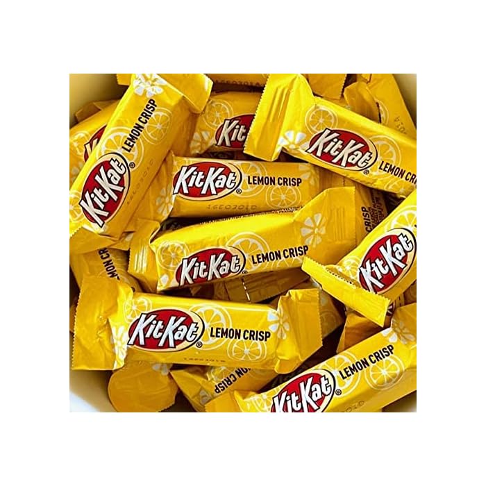 Buy Kit Kat Lemon Crisp wafers in lemon flavored { 2 lbs } Miniature