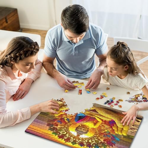 Puzzle de Buda de 1000 piezas: reduce el estrés con este juego de relajación 6