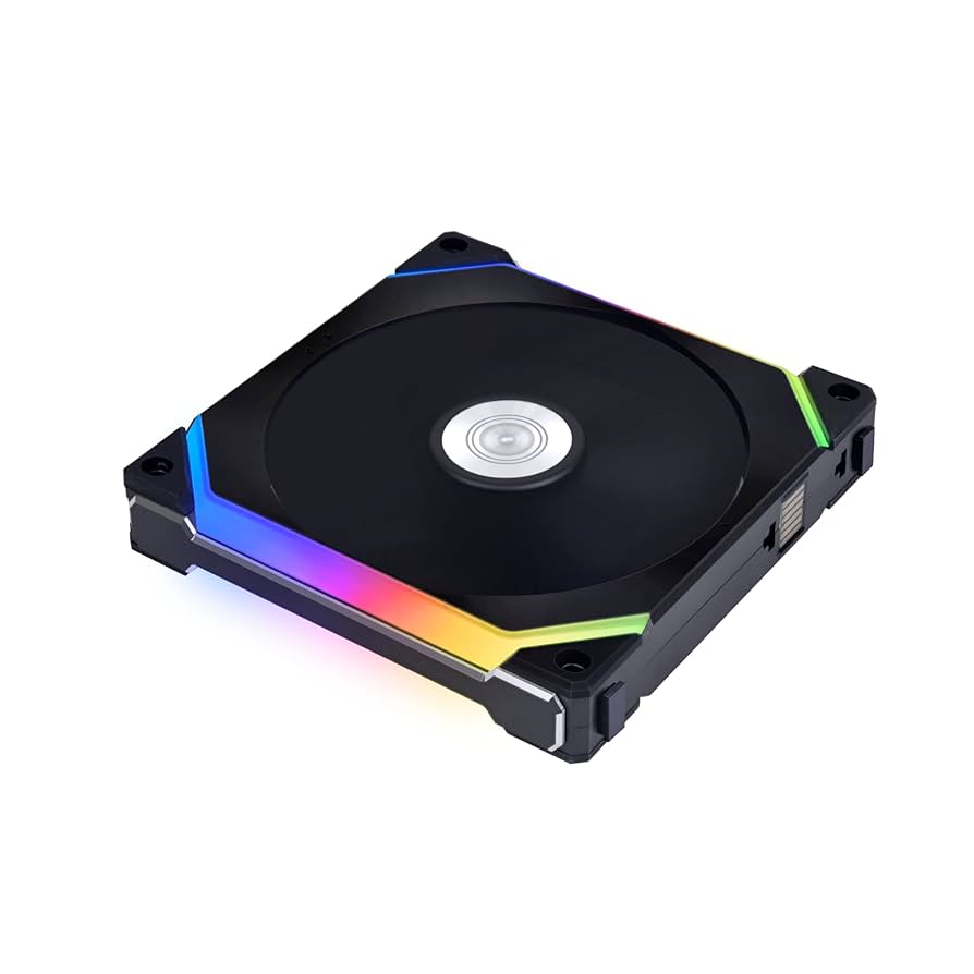 LIAN LI UNI FAN SL140 V2 RGB BK 5点セット 41IjhLnjdES.jpg_BO30,255,255,