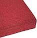 Cuscino da banco Spessore 3/5 cm 100/120 cm Cuscino Lavabile 2/3 Cuscino da banco di Seduta, Adatto for mobili da Giardino terrazza (Color : Red, Size : 45x120x3cm)