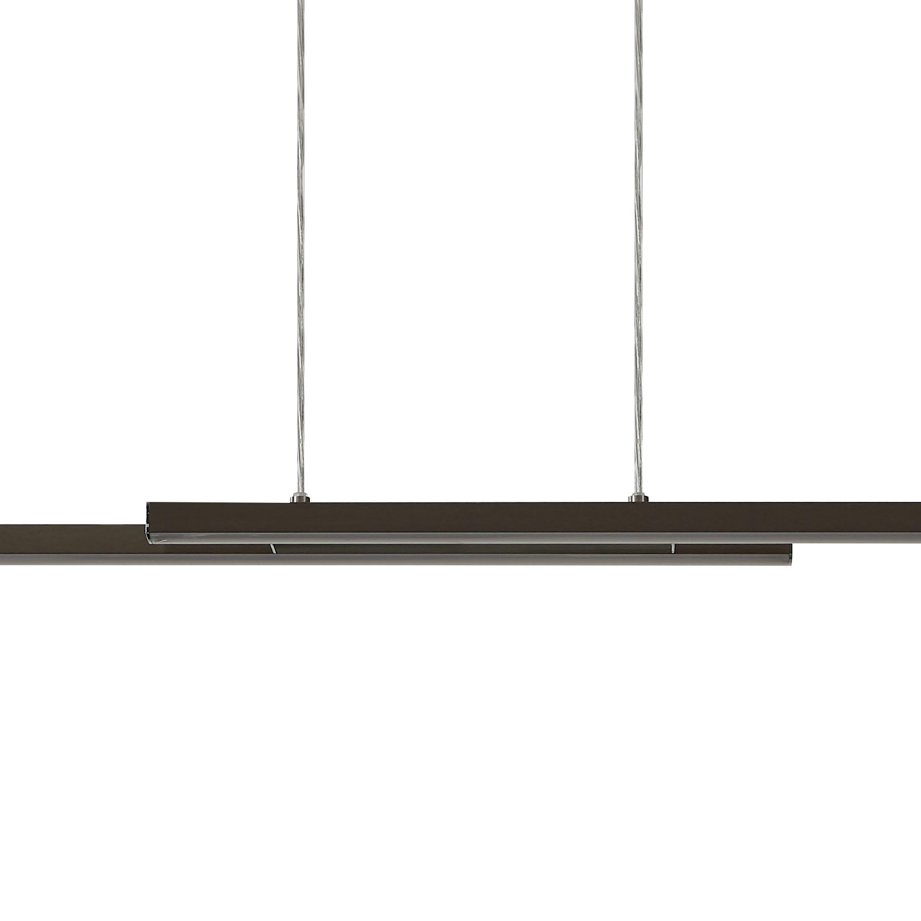 EGLO connect.z Smart-Home LED Pendelleuchte Fraioli-Z, ZigBee | App und Sprachsteuerung Alexa, Lichtfarbe einstellbar (warmweiß-kaltweiß), RGB, dimmbar, Alu Hängelampe nickel-matt
