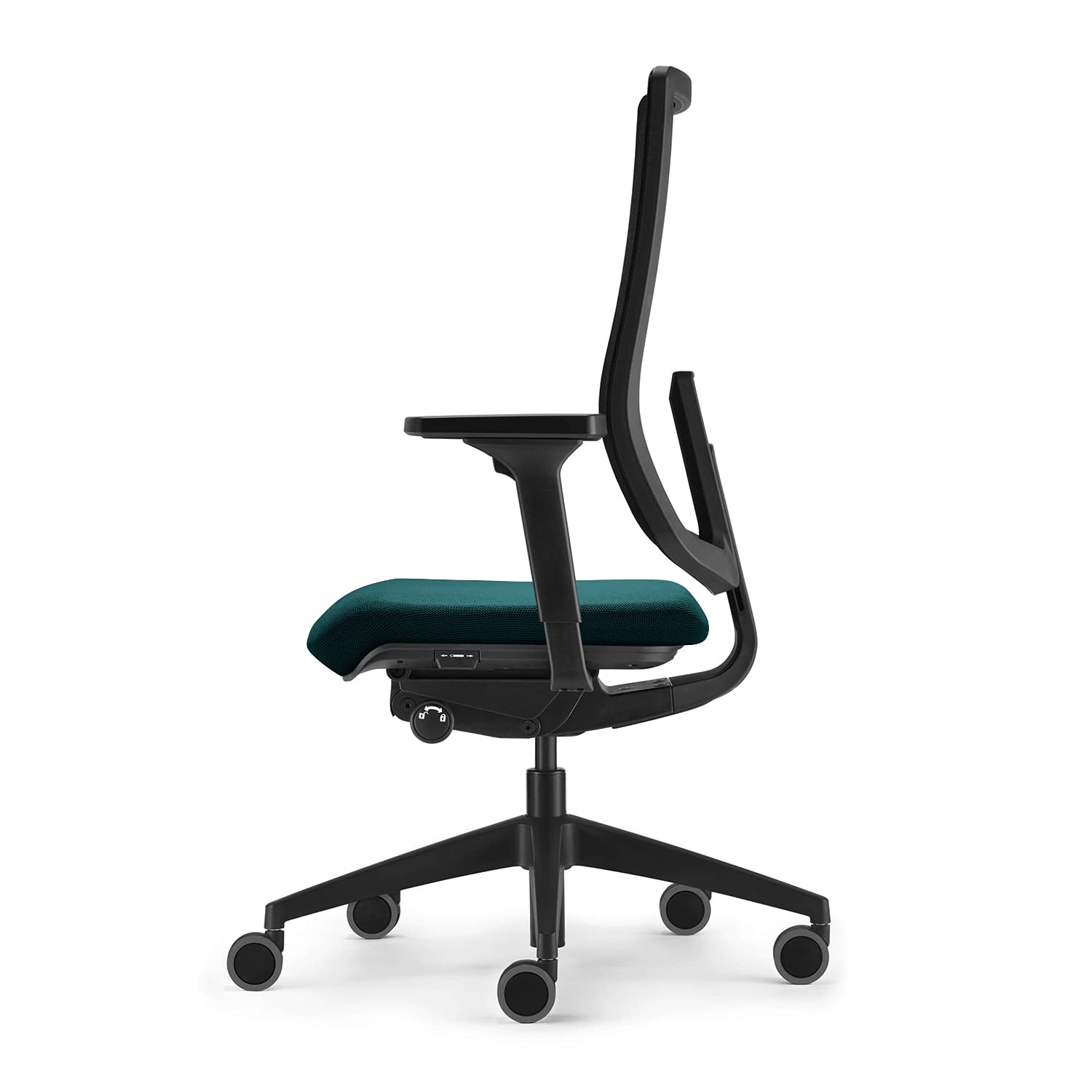 Sedus, Se:do PRO Light 2, sedia da ufficio ergonomica, membrana a rete, petrolio, regolabile in altezza