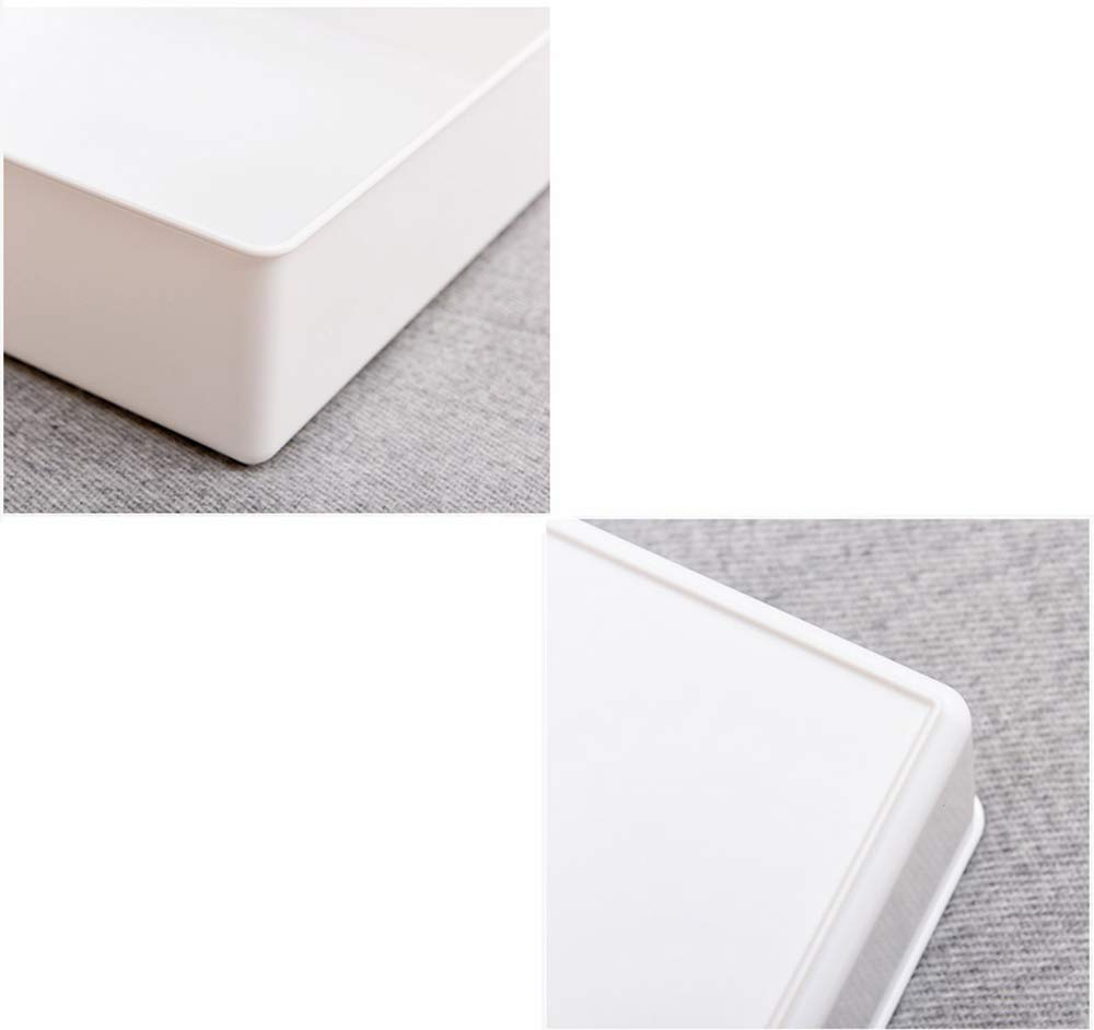 Este Juego de 5 bandejas para Cubiertos con cajón se Puede Combinar y unir libremente. Caja de Almacenamiento para cajones de Dormitorio y Sala de Estar. Material PP.
