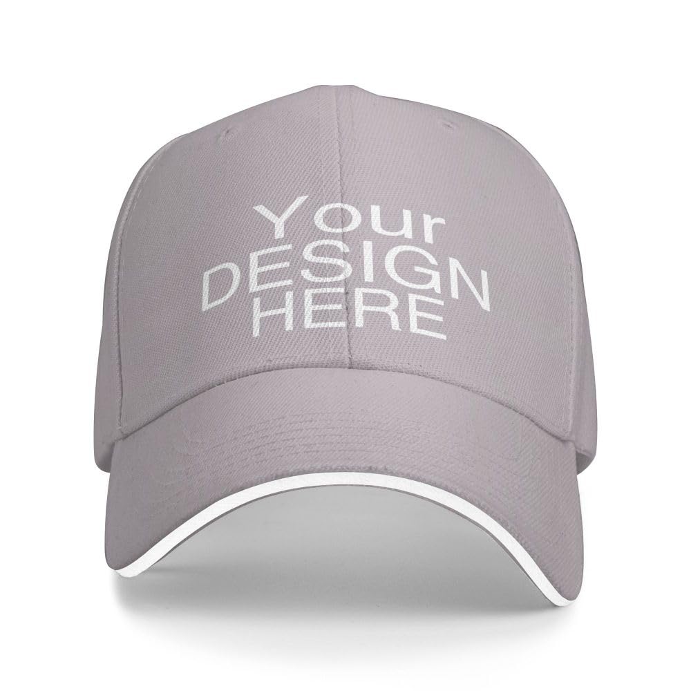 KYZMZC Custom Baseball Caps Design Your Own Cap Add Photo Text Logo Personalized Baseball Cap Personalized Baseball Cap