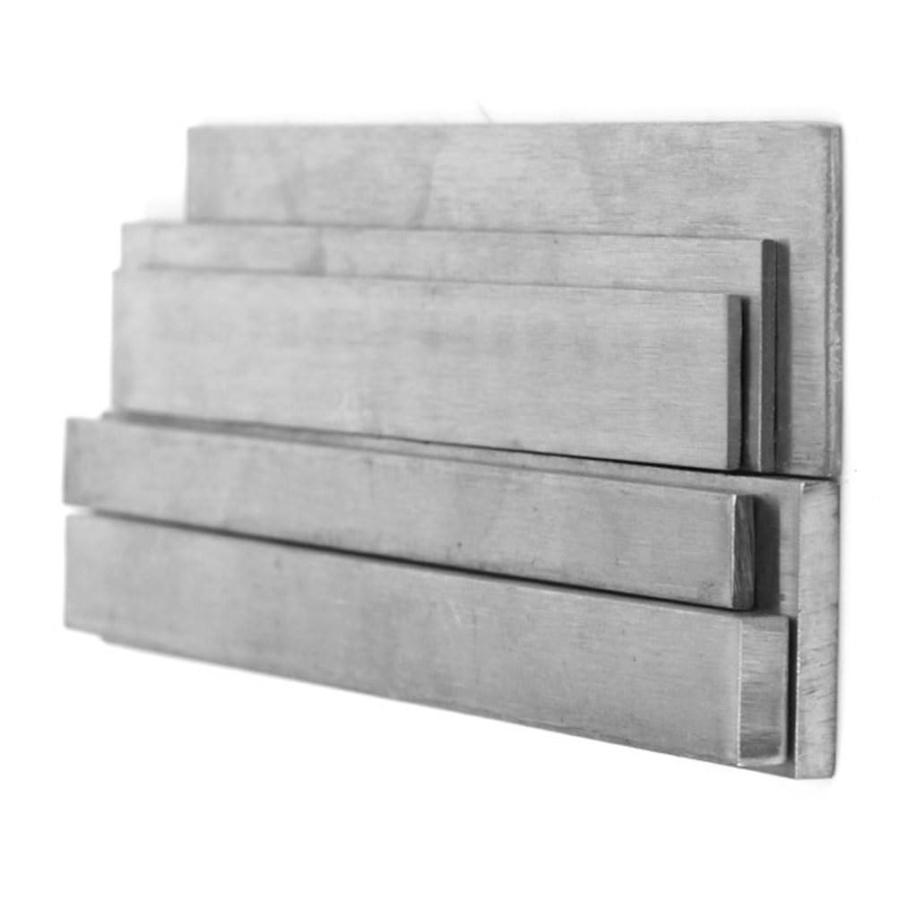 Placa de acero de 20x200mm para reparar maquinaria pesada con base sólida de 12mm