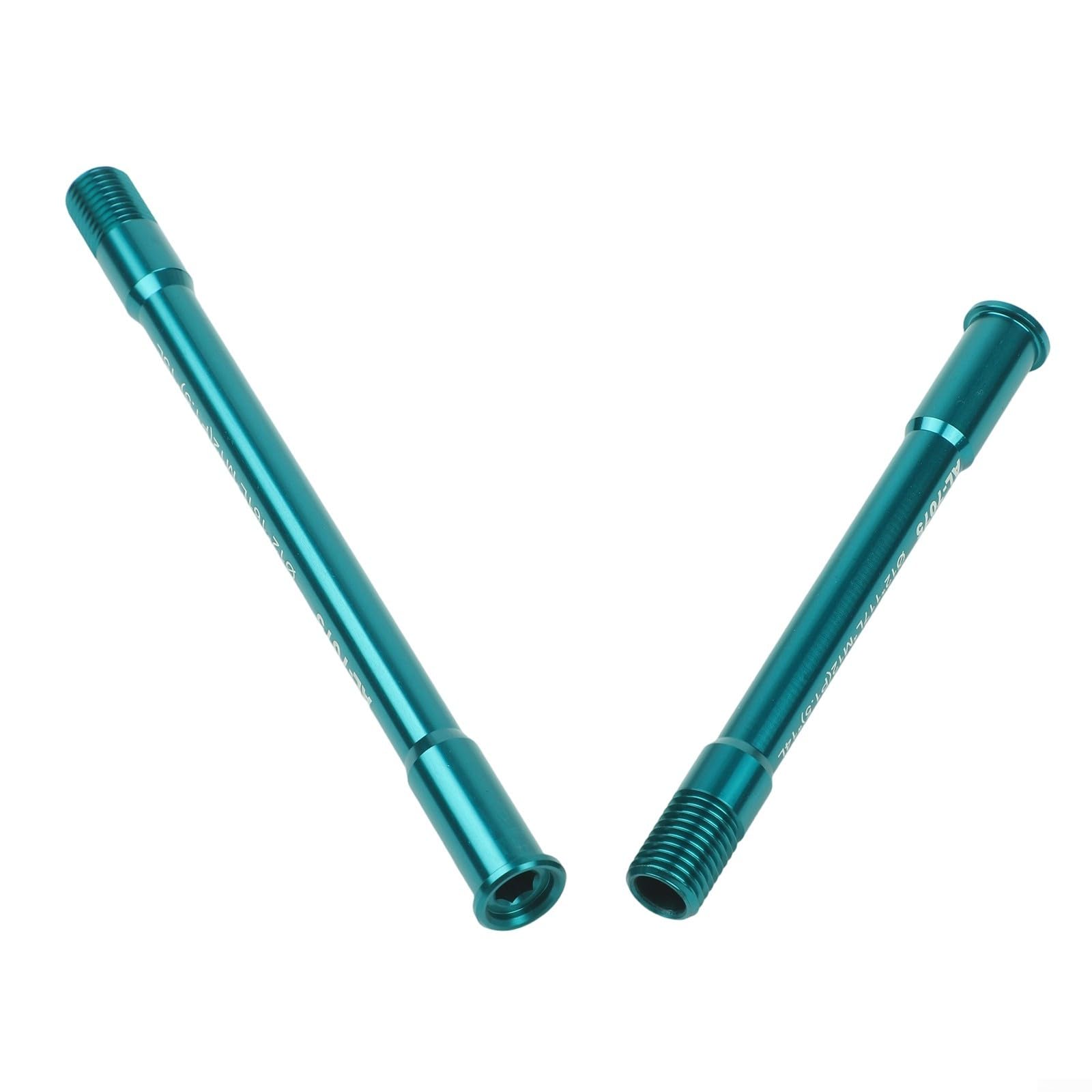 Juego de varillas de eje pasante de ajuste preciso para Giant para Tcr para Propel Revolt Langma y Liv Cycles Hecho de aleación 7075 solo 34 g, peso 12 x 161 mm y 12 x 117 mm, negro (azul)
