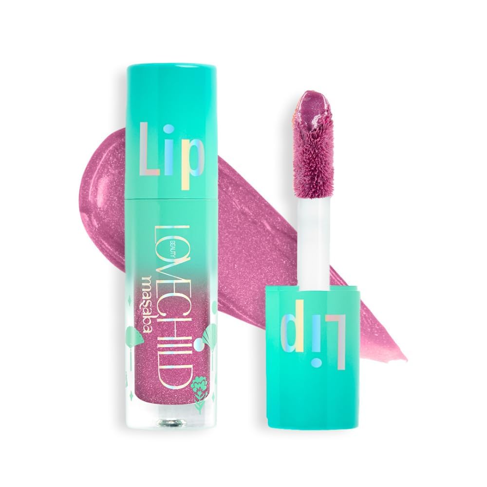 LoveChild Masaba Tinted Lip Oil Purple with Shimmer Ultra-Luminous Finish Hydrating Lightweight Formula With Hyaluronic Acid Jojoba Oil