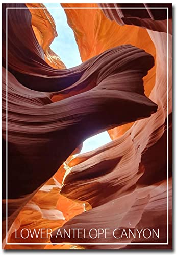 Imán para refrigerador Lower Antelope Canyon Arizona