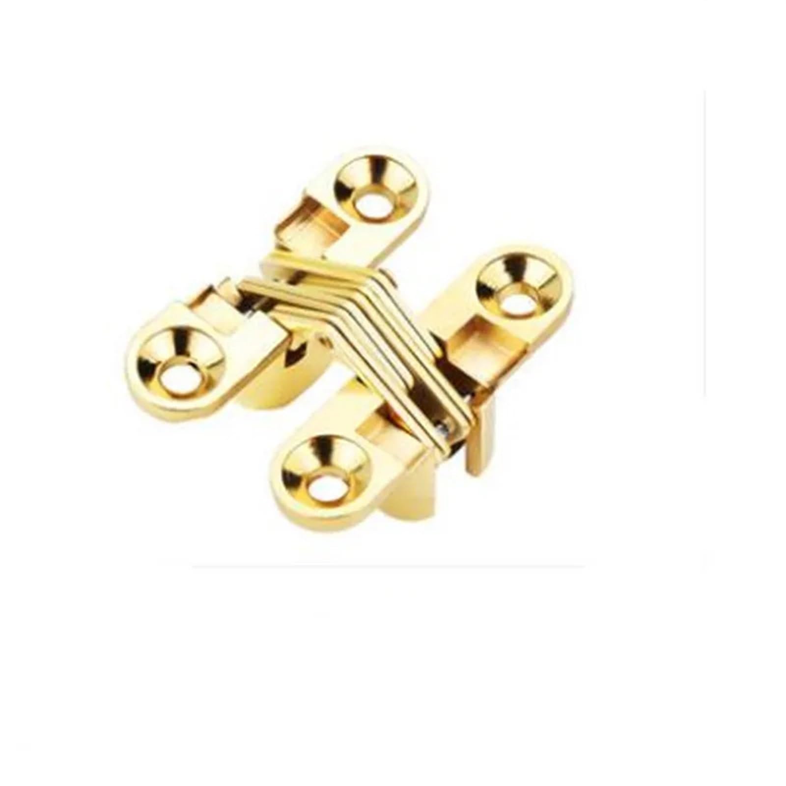 Door Hinges Cross Hinge Zinc Alloy Dining Table Invisible Concealed Folding Hidden Furniture Hardware Accessories for Bathroom