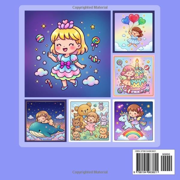 Mini Dreams Coloring Book: Cute & Easy, Tiny Adventures, Adorable Little Scenes image 3