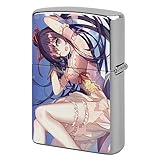 Zippoライターケース 夜刀神十香 防錆・耐摩耗性金属シェル、耐久性・落下防止、オイル交換可能、防風・防汚（ライターは付属しません）