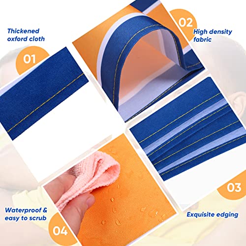 Chitidr 2 Sets Team Building Games Set Includes 1 Yellow Hole Tarp 85 X 57 Inch, 1 Blue And Yellow Fun Playing Run Mat, And 8 Colorful Balls For Outdoor Family Field Day Backyard Birthday Party Games #TOP2