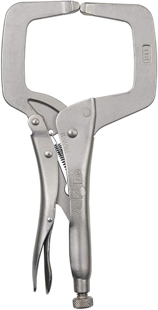 IRWIN Vise-Grip 11R Locking C Clamp Regular Tip 275mm (11in), T19EL4