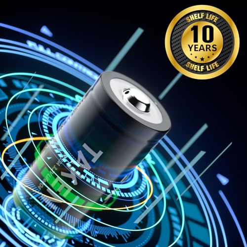 Taken 123a Lithium Batteries，2-Pack 3.2V Batteries with Charger Compatible with Arlo Wireless Security Cameras VMC3030 VMK3200 VMS3330 3430 3530 and Flashlights - Thumbnail 6