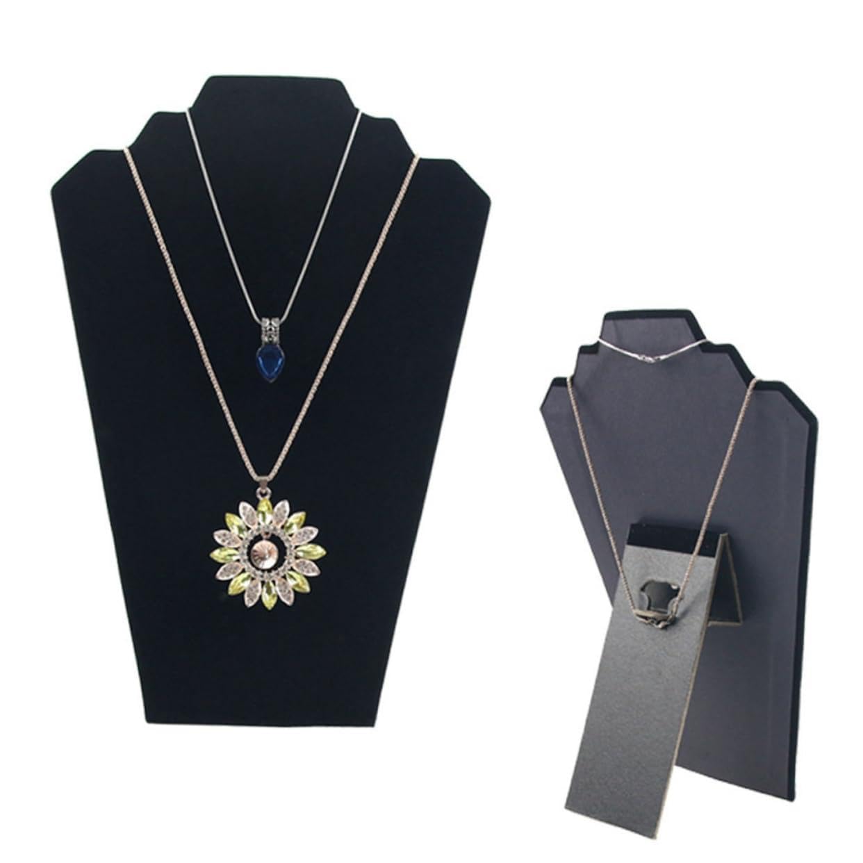 Didiseaon Jewelry Display Board Necklace Holder Stand Pendant Shelf Jewelry Storage Holder Shelf