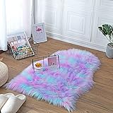 sofa lila samt 💖 Pflegeleicht: Diese flauschige Kuscheldecke ist bei 30°C waschbar & trocknergeeignet (1. Wäsche bitte separat). mit Anti-Fusselbildung, Bleibt ewig weich und soft.