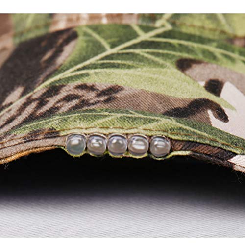 Beisebol Brilhante Chapéu Hip Hop Camuflado Tampão De Língua De Pato De Montanhismo De Iluminação Ao