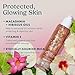 Kopari Sun Shield Body Glow, Broad Spectrum SPF 45, Lightweight Shimmering Gel Texture Absorbs Quickly, Non Sticky, Glowing Results, Rose Gold 5 oz