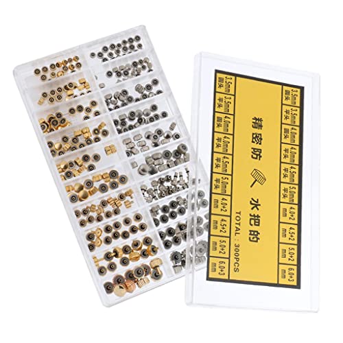 CALANDIS 300pcs/Box Mix Crown Crowns Watch Brand-new Watches for Parts